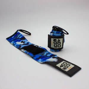 Muñequeras Elásticas Blue Recon