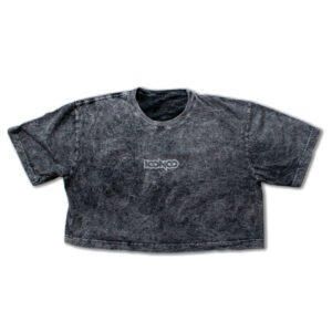 Crop Top Acid Drop Basic - Gris